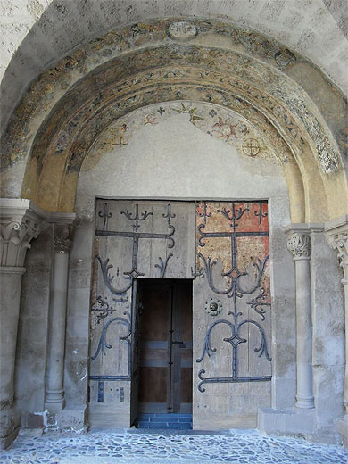 Portail roman
