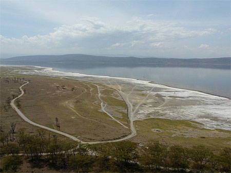 Vue du Lac depuis Babboon Cliff