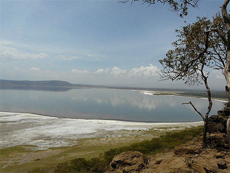 Vue du Lac depuis Babboon Cliff