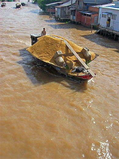 Can Tho delta du M�kong bateau