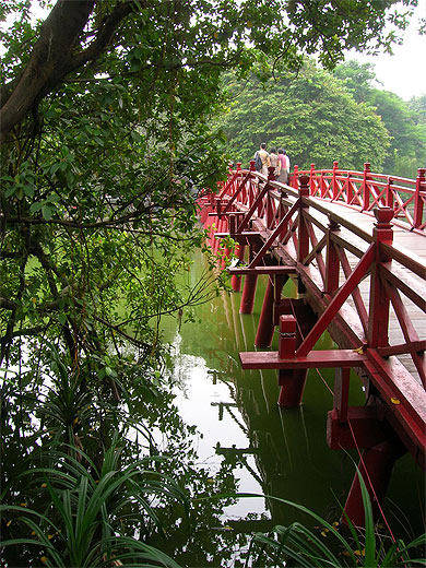 Hanoi pont Huc