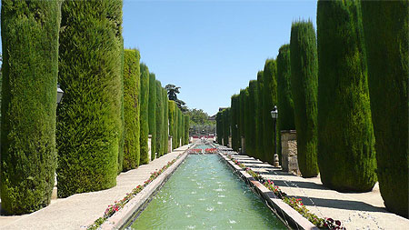 Jardin de l'Alcazar � Cordoue...