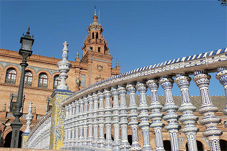 Plaza de Espana � S�ville...