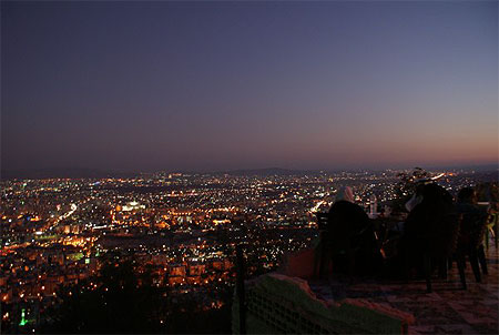 Damas depuis le Mt Kassioum