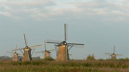 Kinderdijk, la Digue � l' Enfant...