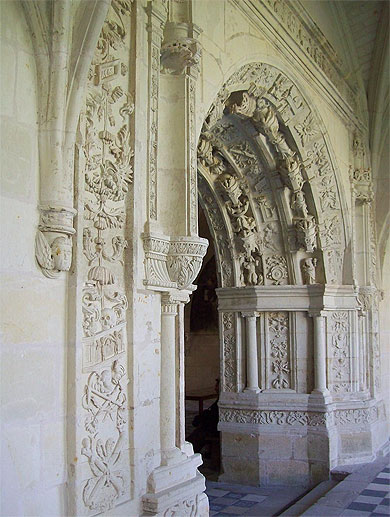 Portail de la salle capitulaire