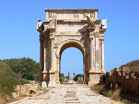 Arc t�trapyle de Septime S�v�re