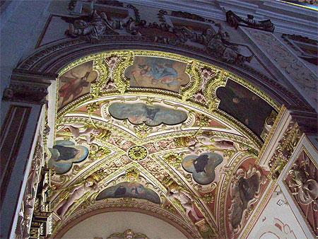Vo�te d'une chapelle