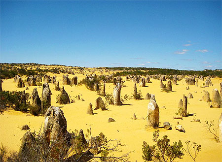 The pinnacles