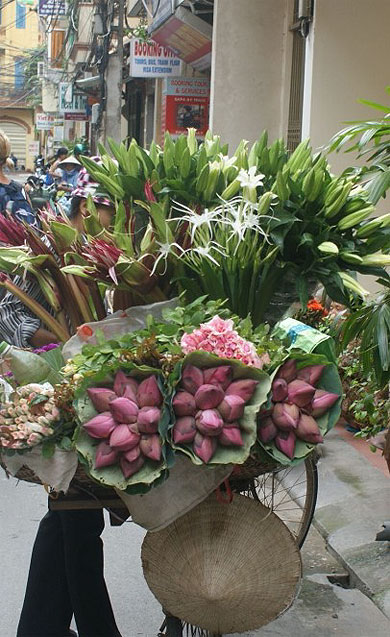 Marchande de fleurs