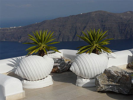 Une terrase � Fira