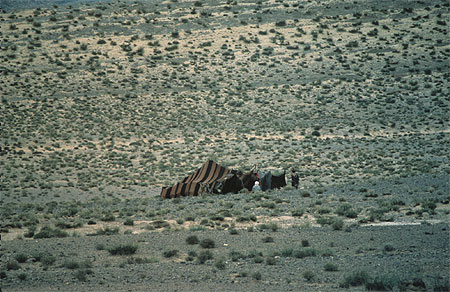Tente de nomades