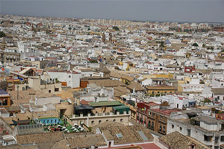 Vue sur S�ville de la Giralda