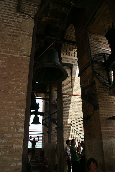 En haut de la Giralda