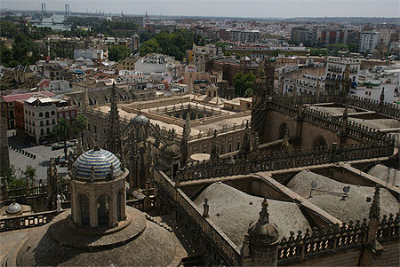 Vue sur S�ville de la Giralda