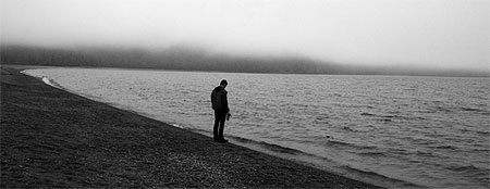Lac sup�rieur � la brume