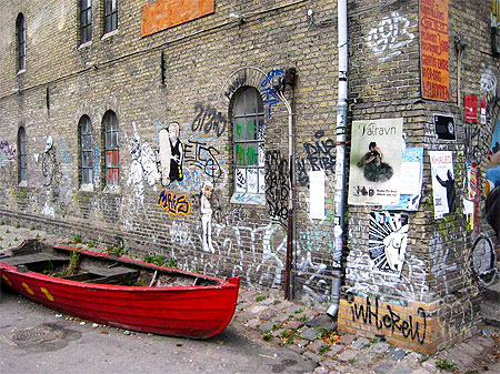 Christiana, hippies village