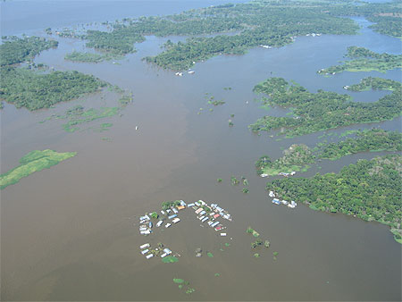 L'Amazone vu du ciel