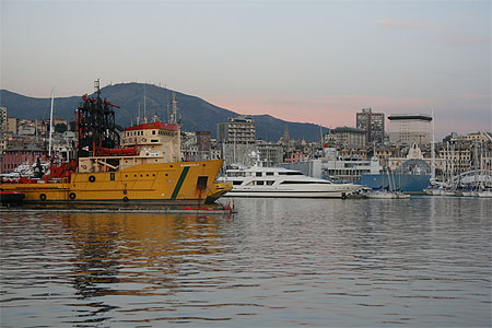 Le port de G�nes
