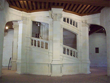 Escalier � double-r�volution