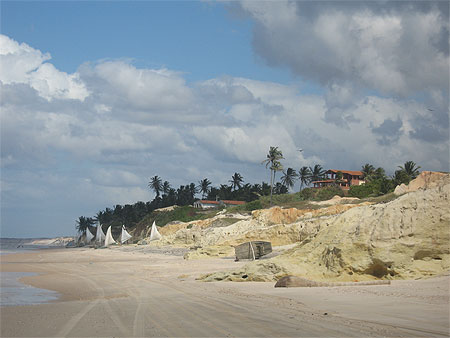 Plage avec Jangadas