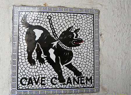 Attention, chien m�chant !
