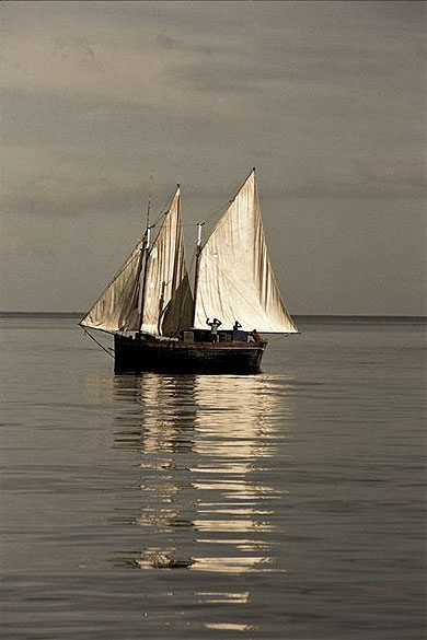 Go�lette sur la c�te nord-ouest de Madagascar