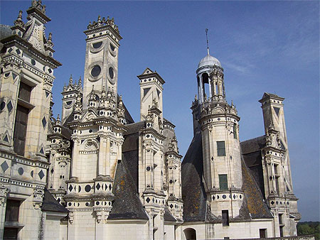 Les toits de Chambord