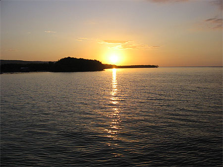 Coucher de soleil LaGonave, Gros Mangle