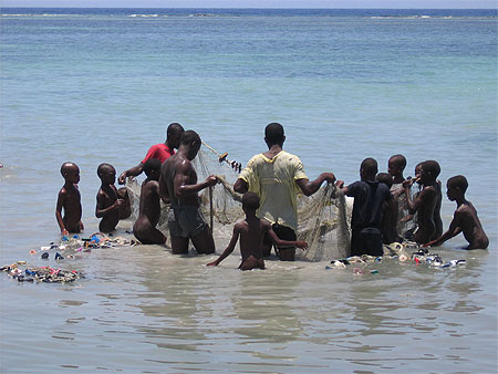P�che au filet, La Gonave, Gros Mangle