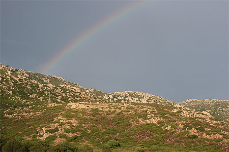 Arc en ciel � Villasimius