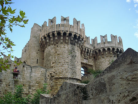 Tours du palais des grands ma�tres de Rhodes
