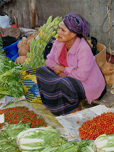 Au march� de Bajawa