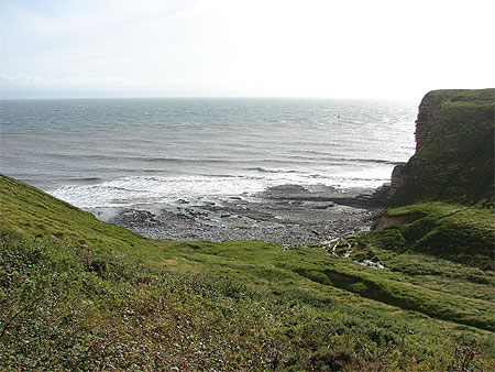 Plage � Ogmore Bay