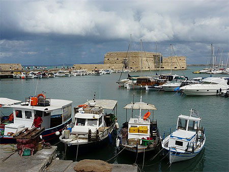 Port et Fort d'H�raklion