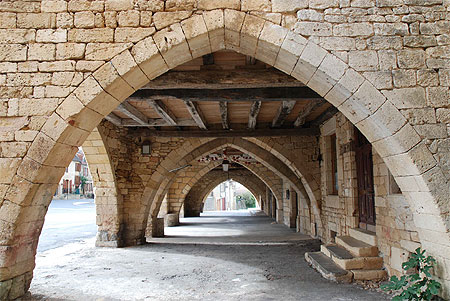 Arcades � Villefranche-du-Perigord
