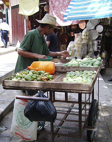 Vendeur de figues de Barbarie
