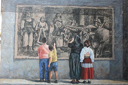 Fonni et ses peintures murales
