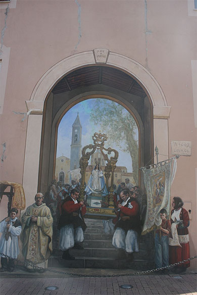 Tr�s belle peinture murale