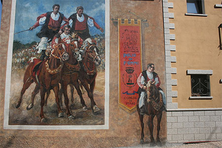 Peintures murales � Fonni