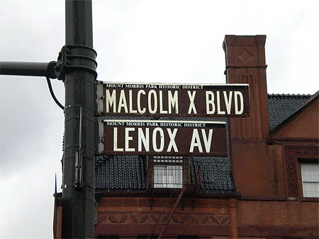 Malcom X Avenue � Harlem