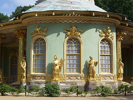 Pavillon chinois : d�tail