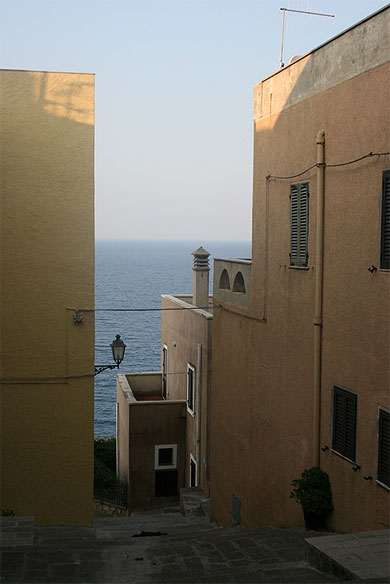 Une des rues de Castelsardo