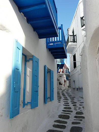 Ruelle de Mykonos
