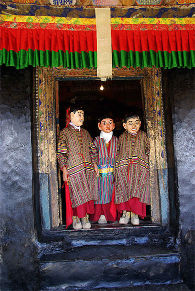 Danseurs masqu�s