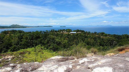 Vue de nosy sakatia