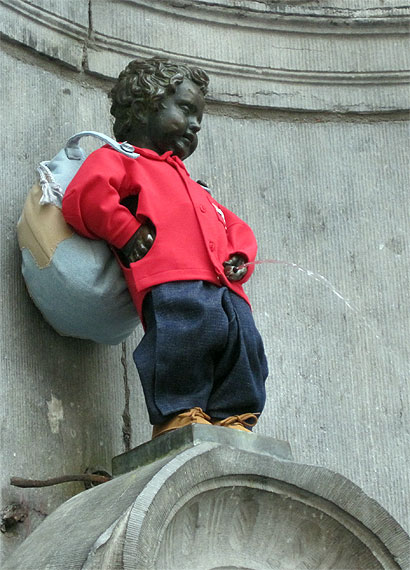 Manneken Pis en Routard