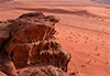 Le cr�puscule envahit le wadi Rum