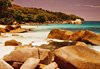 Sable immacul� d�Anse Lazio 