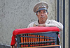 Joueur d�orgue aux environs du Zocalo